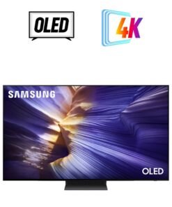 Samsung 65 Inch OLED TV, S90F, 4K, NQ4 AI Gen3 Processor, 4K AI Upscaling Pro, OLED HDR+, Motion Xcelerator 144Hz,  Vision AI Smart TV, QA65S90FAEXZN (2025 - UAE Version) S90F GRAPHITE BLACK