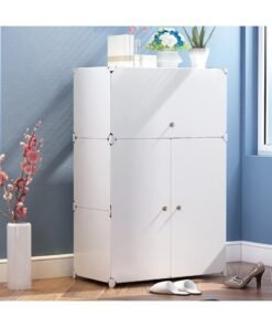DubaiGallery Shoe Rack Cupboard White