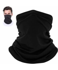 MOMENT Neck Gaiter Face Cover Scarf, Sun Dust Protection Neck Gaiter Breathable Elastic Face Scarf Reusable UV Protection Mask for Hot Summer Cycling Hiking Fishing
