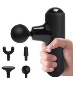Prime by javaudan Premium Fascia Gun Body Massager Gun Deep Pressure Relieve Massage Gun Gym Body Muscle Therapy Massage Gun Foot Neck Massage Slimming with 5-Speed Percussion Massager with 4 Attachments and Travel Case