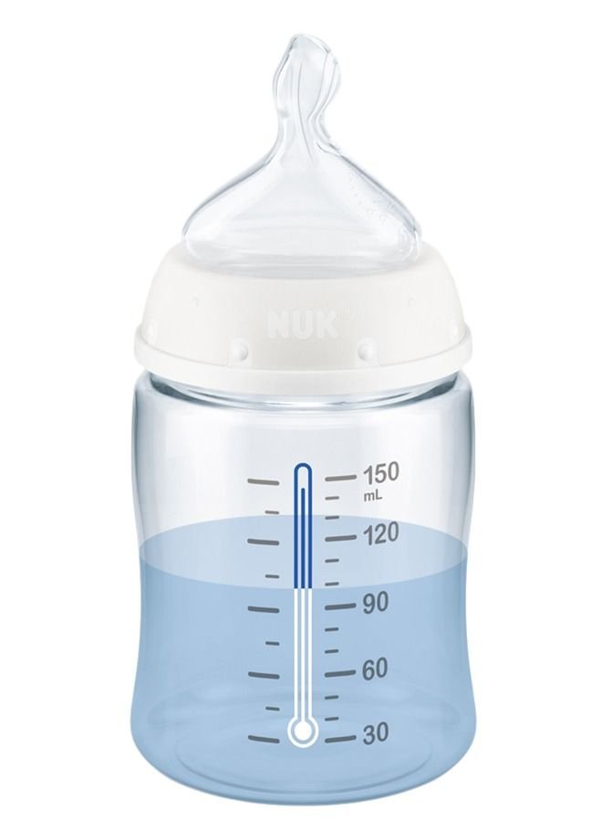 NUK First Choice+ Baby Siilcone Feeding Bottle 150 ML, 0 - 6 Months, Assorted - Image 4