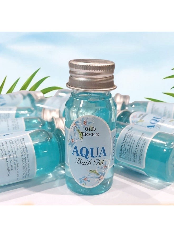 Old Tree Aqua Bath Gel Toiletries Kit 35ml - (Set of 50 Pcs) | Travel Size Bath Gel for Body Wash, Hotel, Guest House | Hotel Amenities and Accessories
