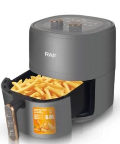 RAF Oil-free Frying Air Fryer Power-off Memory Function Precise Time And Temperature Control Set-top LCD Panel Air Fryer