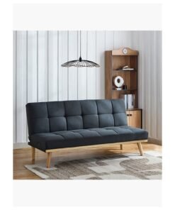 Home Box Odin 3-Seater Fabric Sofa Bed with USB Port 177 x 89 x 78 cm