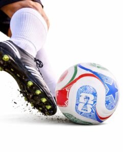 FIFA World Cup New Design 2026 Model Football - Size 5 – Indoor & Outdoor Soccer Training Ball for Playground & Professional Practice