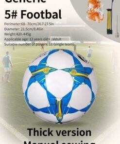 No.5 Football World Cup Final Match Football Replica Heat Bonded Football Adult Training Football 2022 Al Rihla Football Replica