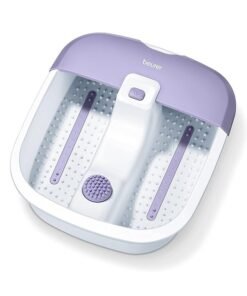 Beurer FB 12 Foot Spa | Relaxing Foot Bath with Vibration & Bubble Massage, Temperature Control, and Reflexology