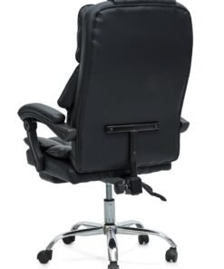 Multi Home Furniture Executive Black Ergonomic Office Chair with Footrest MH 819-3FR Black1 - Image 3