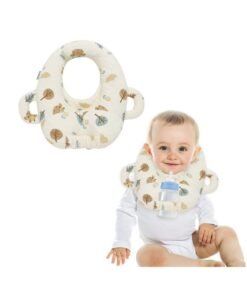 DOOKOO Baby Nursing Pillow, Cartoon Baby Bottle Holder, Portable Support Pillow for Newborns, Baby Breastfeeding Pad, Bottle Support Cushion, Anti-Spitting Milk Pillow