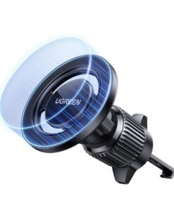 Ugreen MagSafe Car Mount【20*N52 Magnet】Magnetic Phone Holder for Car, Air Vent Friendly Hook, Strong Magnet, One-hand Operation, 360° Rotate, for Galaxy S24 Ultra/iPhone 15 Pro Max/MagSafe Case