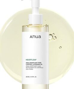 Anua Heartleaf Pore Control Cleansing Oil, Oil Cleanser for Face, Makeup Blackhead Remover, Double Cleansing, Facial Cleanser, Mild Ingredients, Korean Skin Care 200mlml