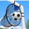 Oasisgalore Portable Soccer Target Net Goal Training，Soccer Top Bins Target Bag with 4 Adjustable Straps