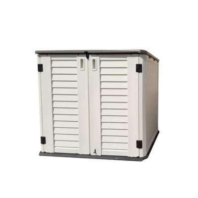 Camel Tough Outdoor Storage Cabinet with shelf, Heavy Duty, 964 Litres,Horizontal Shed-HTCCT-634 - Image 5