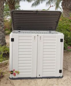 Camel Tough Outdoor Storage Cabinet, Heavy Duty, 964 Litres,Horizontal Shed-HTCCT-630