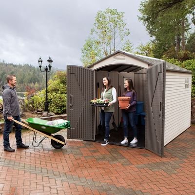 SHED STORE AND MORE - OUTDOOR STORAGE SHED - 7 FEET X 12 FEET - Image 5