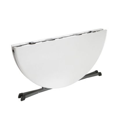 Lifetime 60 Inch, Round Commercial, Fold-in-Half Table,10 Year Limited warranty, White Granite Colour, LFT-5402 - Image 5
