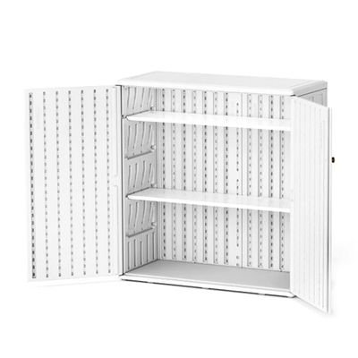 CamelTough Heavy Duty 233 Litre HDPE Storage Cabinet 87L x 38W x 92H cm with Door and 2 Shelves 1-Year Warranty, HTC-CT-637 - Image 5