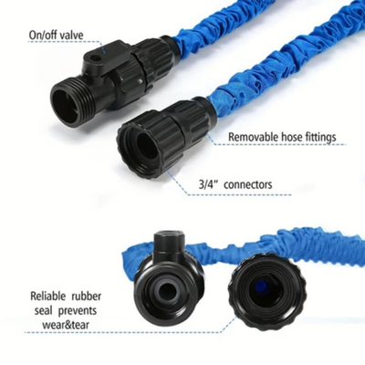 Expandable Garden Hose Blue - Image 5