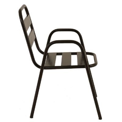 Milan Outdoor Set-90×90×74CM-Gray fram/Beige cushion- 1 Year - Image 4