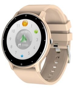 RollsTimi  Smart Watch for Women Men,Fitness Tracker with Heart Rate Sleep Monitor IP67 Waterproof 1.28" Full Touch Screen Fashion Sports Watch for Android IOS,Yellow