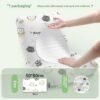 Disposable Cute Pillowcase Travel Portable Winter Thickened Large Household Double Hotel Supplies Suit Wholesale-Color:Happy Cat-Specifications: Sterile And Thickened