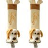 Oasisgalore Baby Car Seat Strap Cover，Cute Dog Design Seat Belt Cover Cushions Pads for Kids