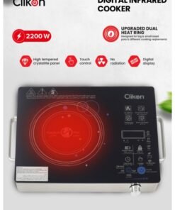 Clikon Smart Infrared Cooker 2200W 2200 W CK4282 Black/Grey