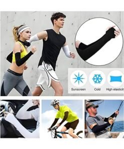Alternative view of EFUMKE 16 Pack Arm Sleeves for Men and Women Youth | UPF 50 Arm Sleeves UV Sun Protection Cooling Arm Sleeves, One Size Sun Protection Arm Sleeves.