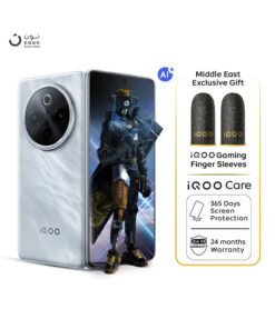 iQOO Z10 5G Dual SIM Silver 12GB RAM 256GB With Gaming Finger Sleeves 24-Month Warranty And 1 Year Screen Replacement - Middle East Version