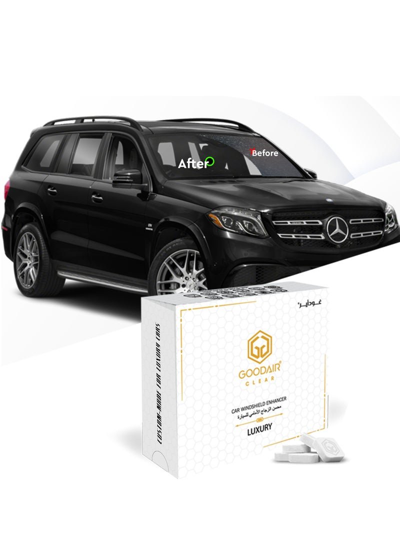 GOODAIR Clear Car Windshield Enhancer | Luxury | 12 Tablets