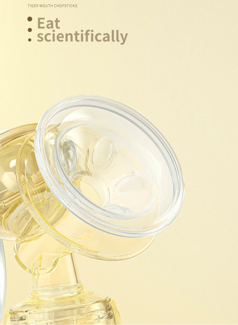Minitutu Manual breastfeeding breast pump small portable nano antibacterial milk collector multifunctional milk bottle massage lactation - Image 4