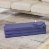 DANUBE HOME Flexible Single Foam Six Fold Travel Mattress With Pillowcase Guest And Travel Camp Foam Mattress Hand Carry Mattress Single Mattress For Baby 3 Cm