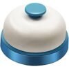 Metal Desktop Call Bell for Hotels and Offices - Blue.