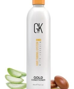 GK Hair Gold Conditioner (8.5 Fl Oz/250ml) Hair Moisturizing Shine and Protection With Argan Oil, Shea Butter, Natural Oils All Hair Types