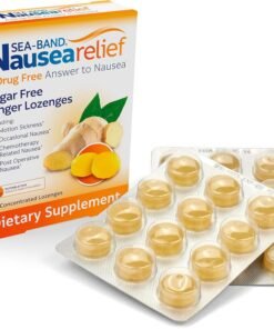 Sea-Band Ginger Lozenges, Drug and Sugar Free, for Motion Sickness and Nausea Relief*