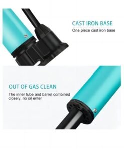 WEST BIKING Cycling Air Pump 35x9x8cm Pressure 120PSI - Image 3