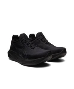 Alternative view of asics Men and Women Gel-Nimbus 25 Outdoor Cycling/Running Sneakers All Black