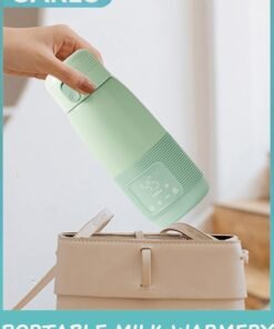 Alternative view of Garlo Portable Milk Warmer for Baby, Cordless Travel Milk Warmer for Baby, Breastmilk Warmer On The Go, USB Rechargeable Portable Bottle Warmer for Travel, Car, Outdoors