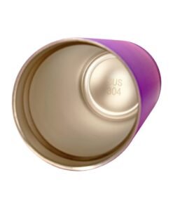 Alternative view of Sanrio Kuromi Stainless Steel Bottle With Straw