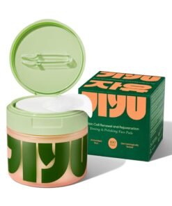 Jiyu Skin Cell Renewal and Rejuvenation Toning &Brightening Face Pads Antioxidante Rich Dermatologically Tested - 100 Pads