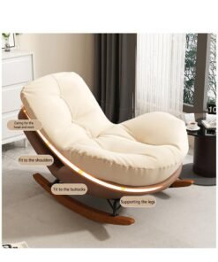 Alternative view of Arabest Single Sofa， Rocking Chair, Living Room, Person Sofa, Single Person Rocking Chair, Lounge Chair, Home Balcony, Leisure Chair