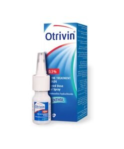 OTRIVIN 0.1% Menthol, Nasal Spray 10ml
