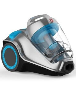 HOOVER Power 7 Bagless Cyclonic Canister Vacuum Cleaner With HEPA Filter, Powerful Performance For Home And Office, Large Capacity - 4 L 2400 W HC84-P7A-ME Blue/Silver