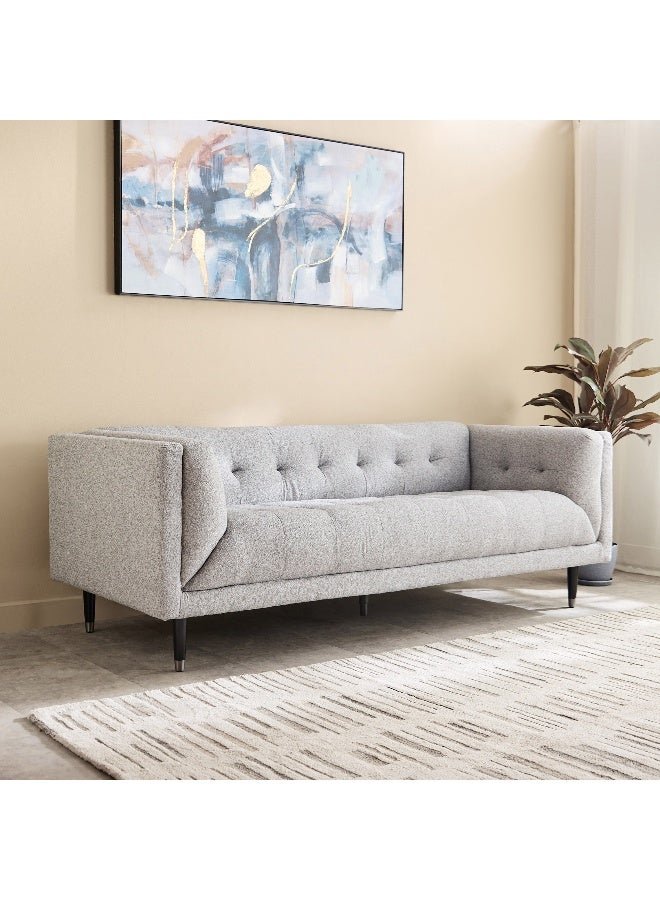 Home Box Delphi 3-Seater Fabric Sofa