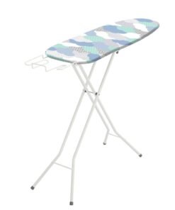 Feelings Iron Board Virgin Multicolour Ironing Table With Iron Holder Foldable And Adjustable 110.5 * 30.5cm