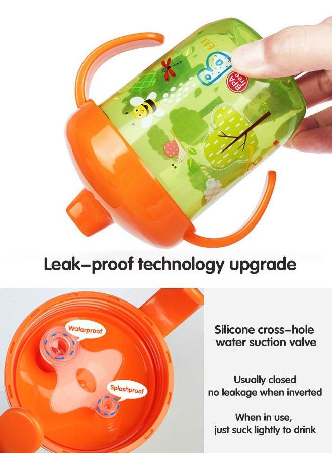 Super ZYouth Baby Training Cup, Leak-Proof Spout Cup with Handle for Toddler, 250ml, BPA Free - Image 3