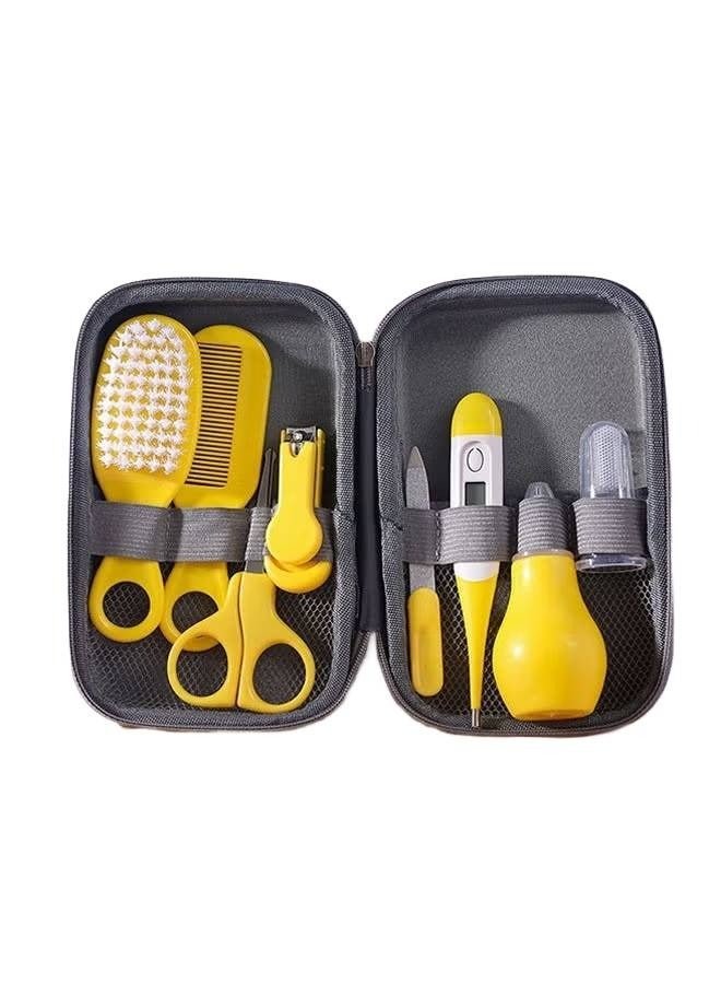 NKX 8-Piece Multi-Functional Newborn Baby Hygiene Care Essential Grooming Set