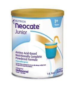 Neocate Nutricia Neocate Junior - Hypoallergenic, Dairy-Free, Amino Acid-Based Formula Without Prebiotics for 1+ Years - for Toddlers, Kids & Teens - Powdered Formula - 14.1 oz can (Case of 1)