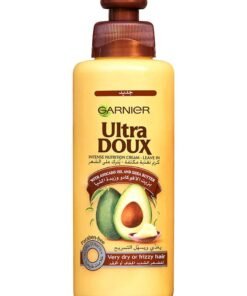 garnier Ultra Doux Leave in Cream, Intense Nourishing Avocado Oil with Shea Butter, 200 ml Yellow 200ml