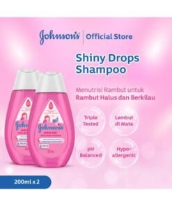 Johnson's Baby Active Kids Shiny Drops Shampoo 200 ML 2 Pcs